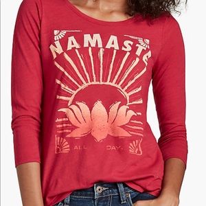NWT Lucky Brand “ NAMASTE ALL DAY”